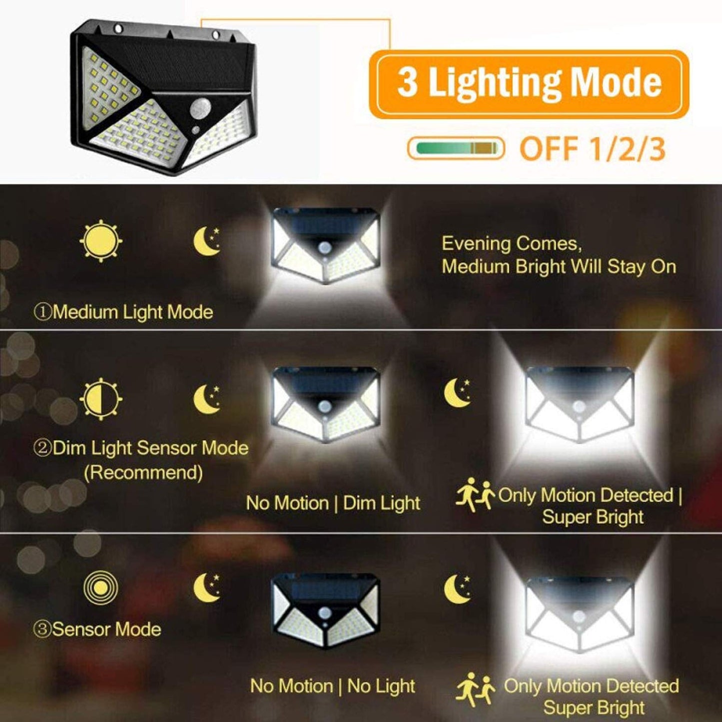 Outdoor Solar LED Light