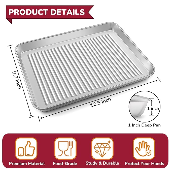 Stainless Steel Food Tray