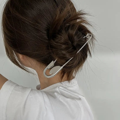 Large Safety Pin Hair Clip