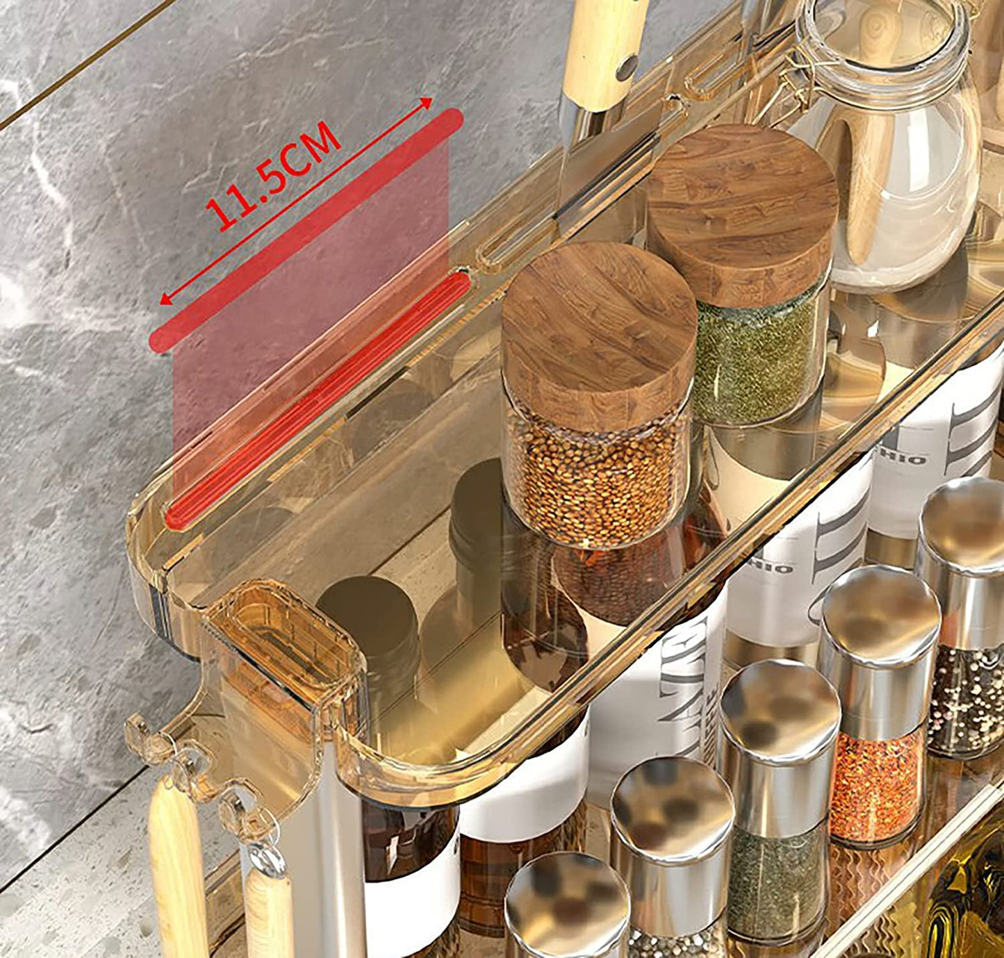 Spice organizer self