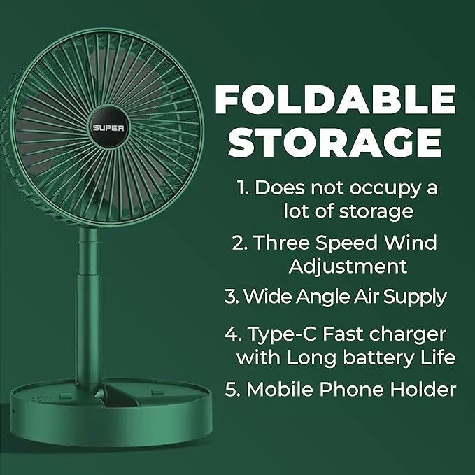 Portable Folding Fan