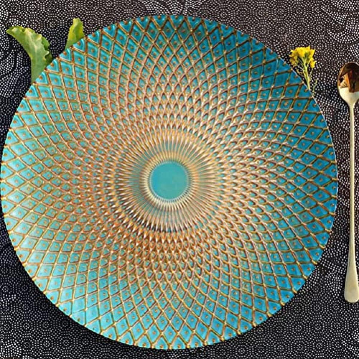 Luxury Decorative Glass Plate