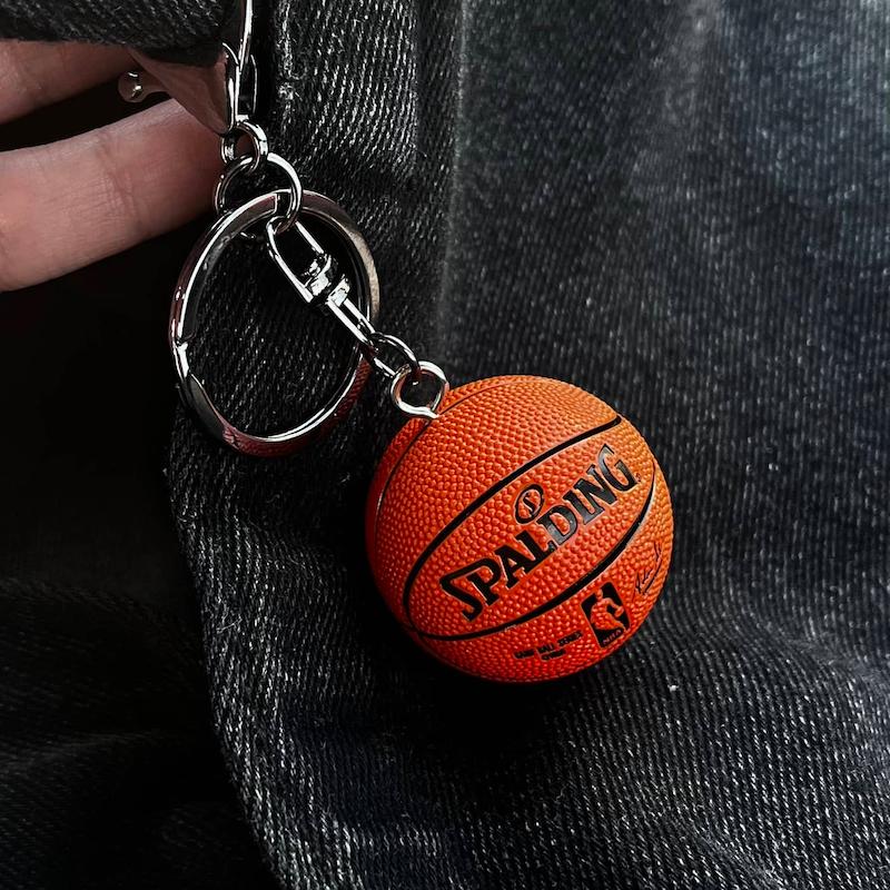 Mini Basketball Keychains
