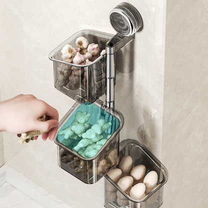Wall Mounted Rotating Organizer