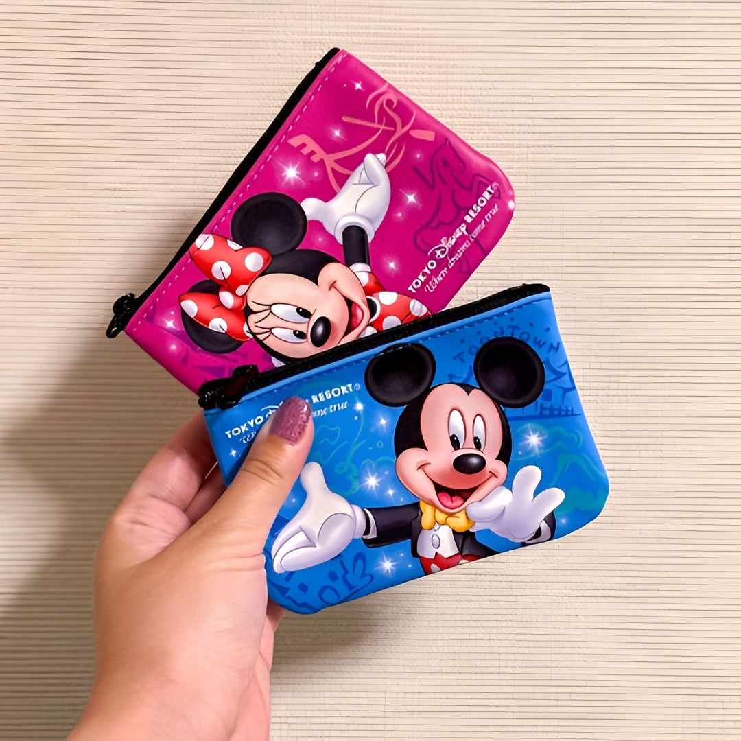 Mickey & Minnie Pouch