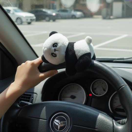 Cute Panda Car Ornament