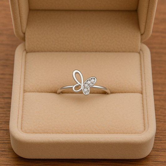 Butterfly Silver Ring