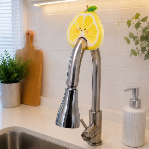 Fruit-Shaped Cleaning Sponge