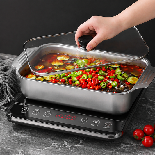 Stainless Steel Flat Top Food Tray