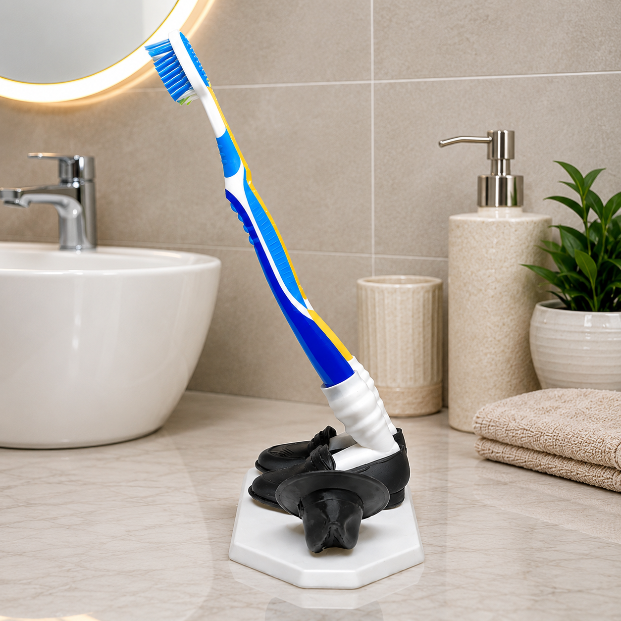 Little Legs Toothbrush Holder