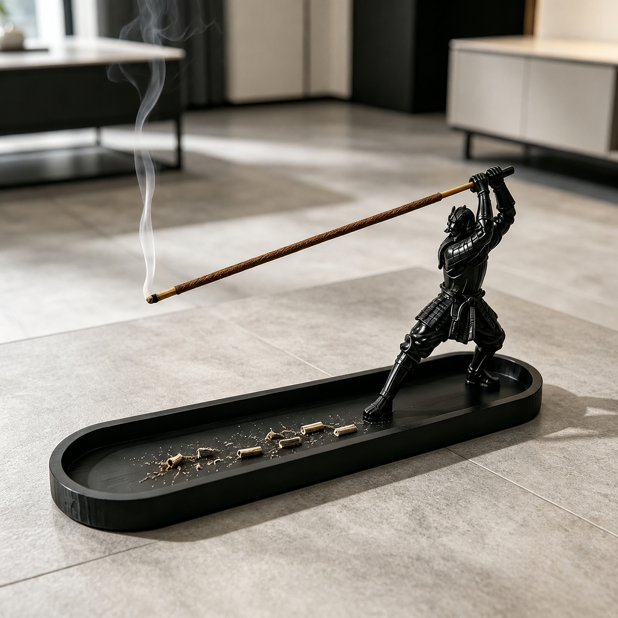 Samurai Incense Holder