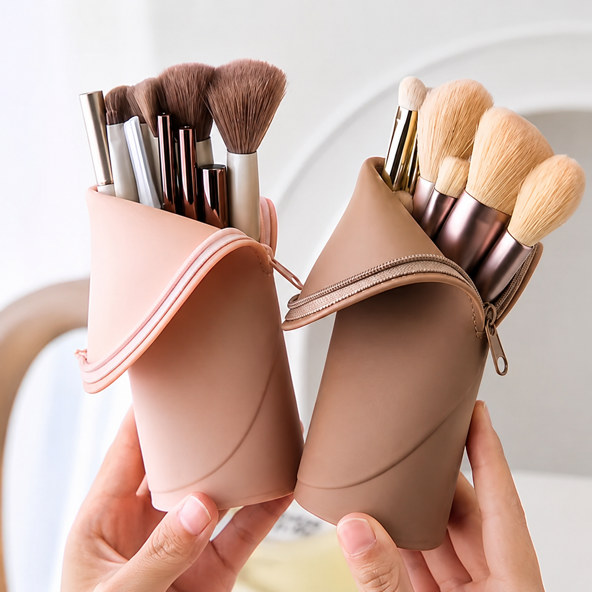 Makeup Brush Storage Case