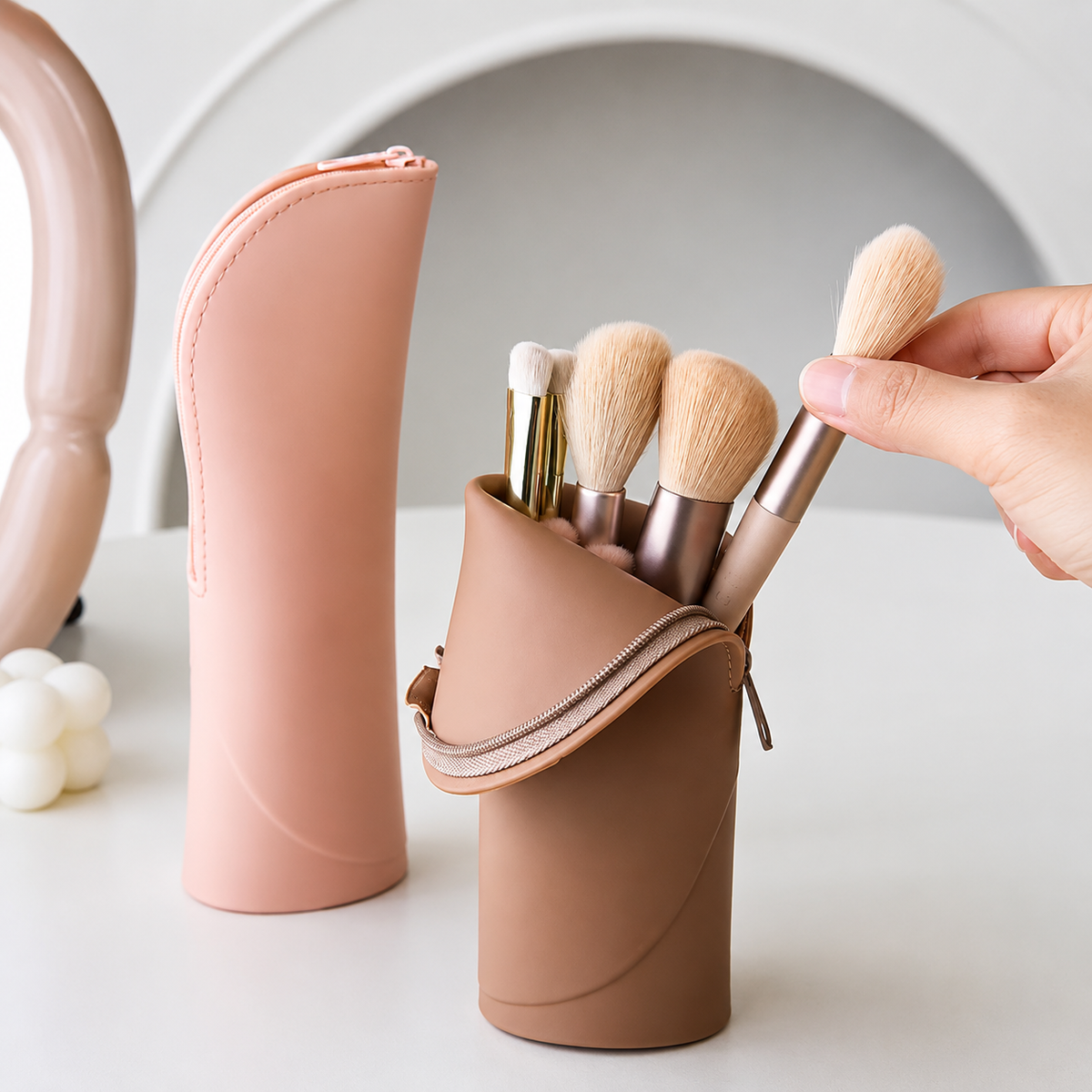 Makeup Brush Storage Case
