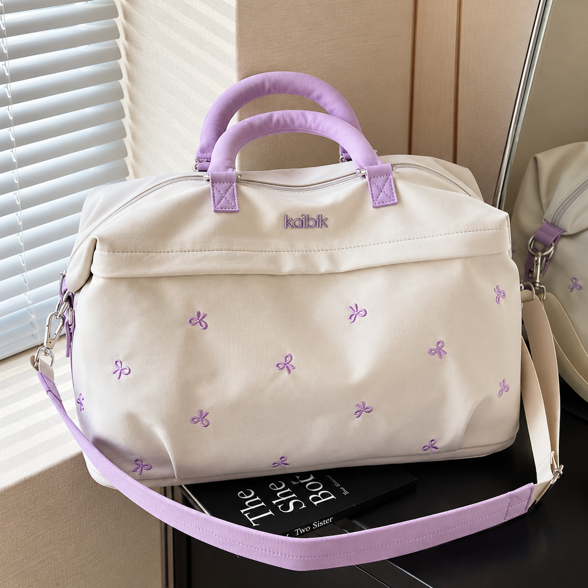 Cute Bow Travel Duffel Bag