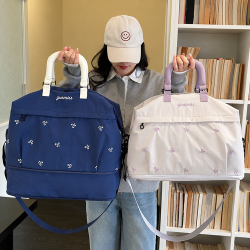 Cute Bow Travel Duffel Bag