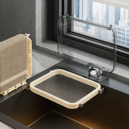 Foldable Sink Drain Rack