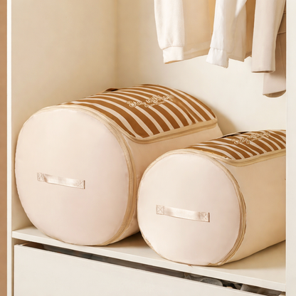 Cylindrical Roll-Up Storage Bag