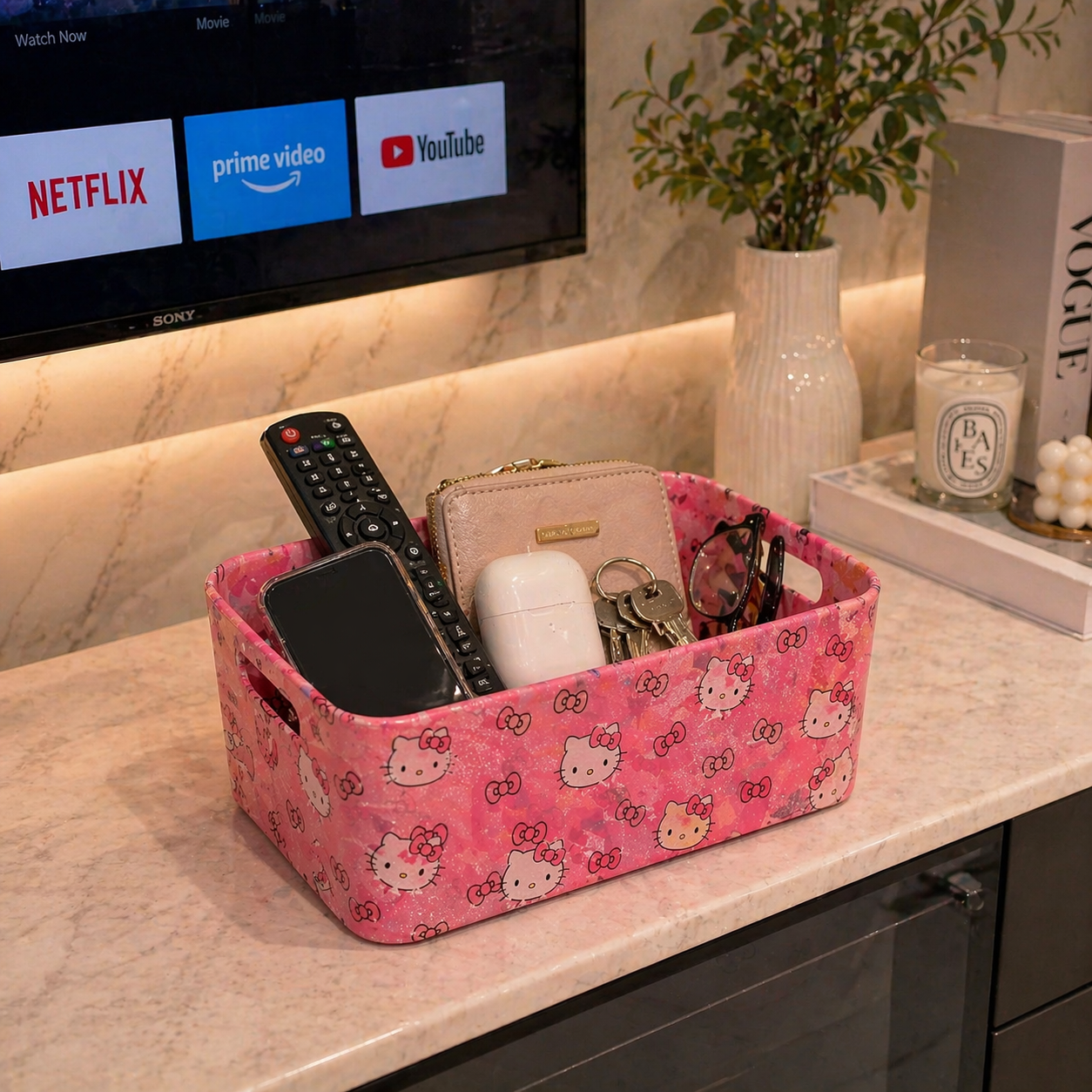 Hello Kitty Organizer Basket