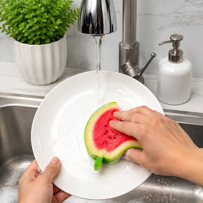 Fruit-Shaped Cleaning Sponge