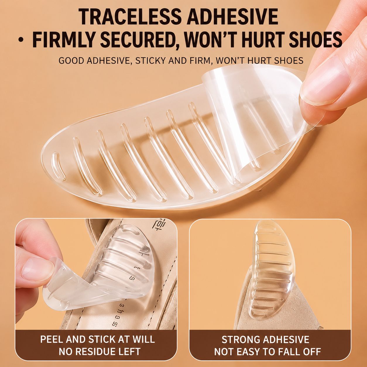 Transparent Adhesive Arch Pad