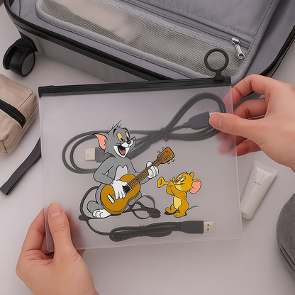 Tom & Jerry See-Through Pouch
