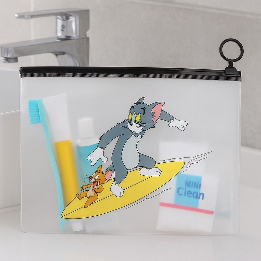 Tom & Jerry See-Through Pouch