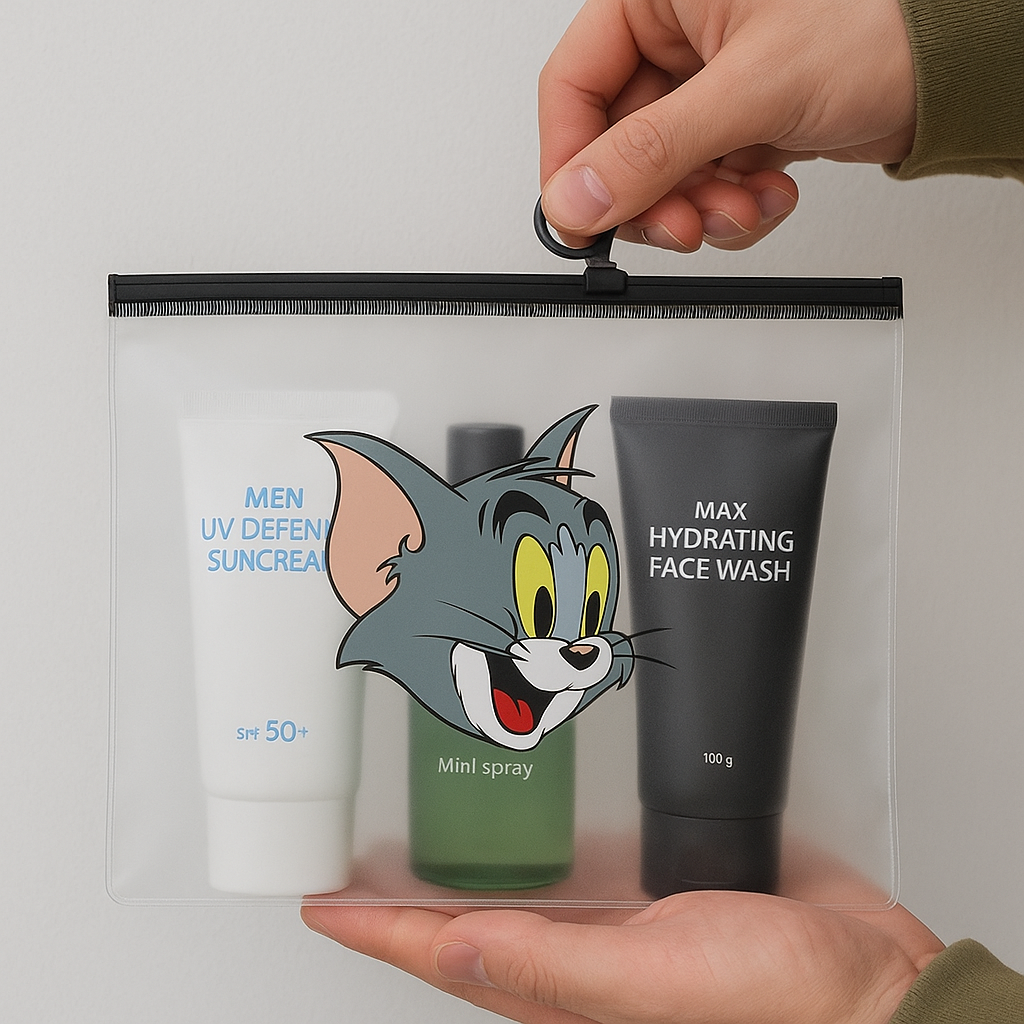 Tom & Jerry Transparent Pouch