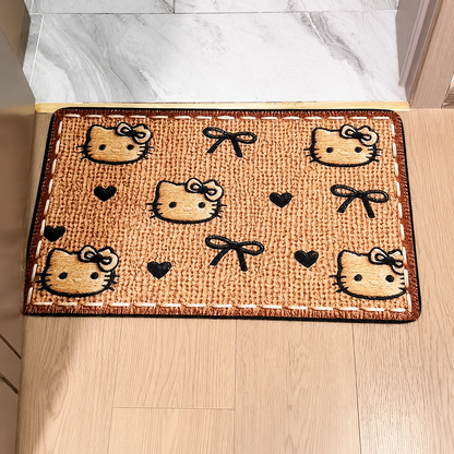 Kitty & Bow L-Shaped Mat Set
