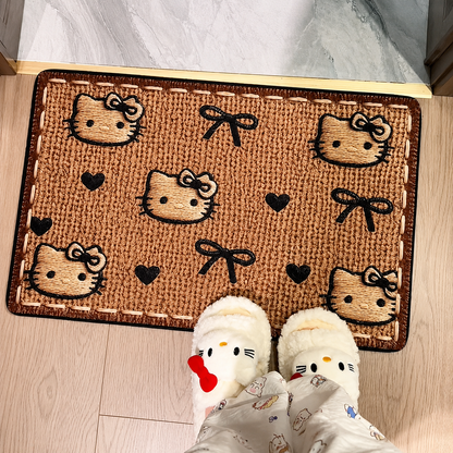 Kitty & Bow L-Shaped Mat Set