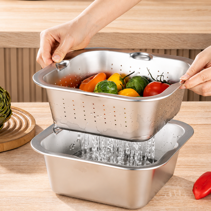 Smart Drain & Wash Bowl Set