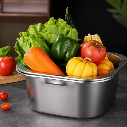 Smart Drain & Wash Bowl Set