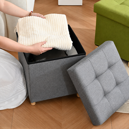 Foldable Stool Storage Box