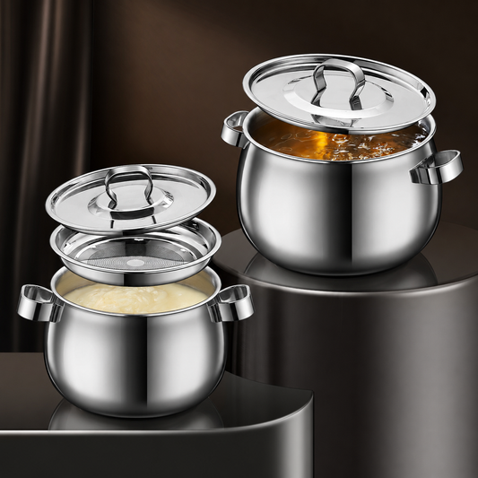 Stainless Steel Oil Strainer Pot