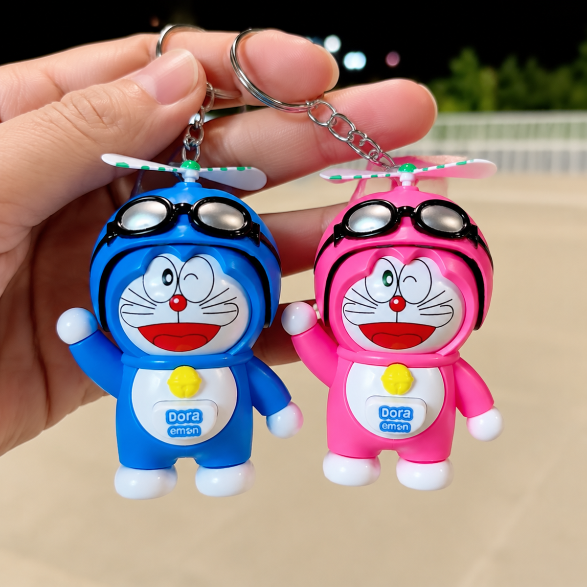 Doraemon Spin Buddy Keyrings