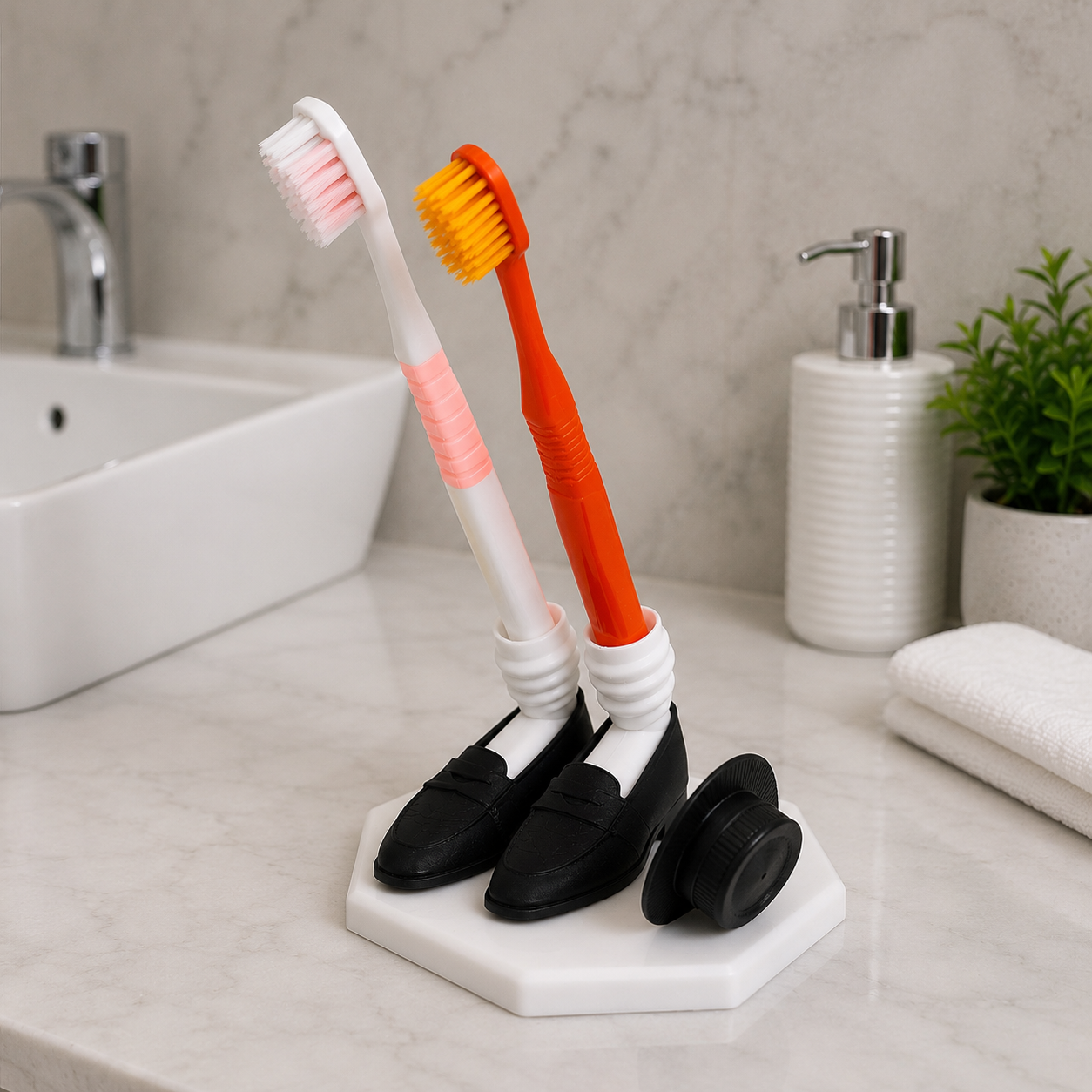 Little Legs Toothbrush Holder