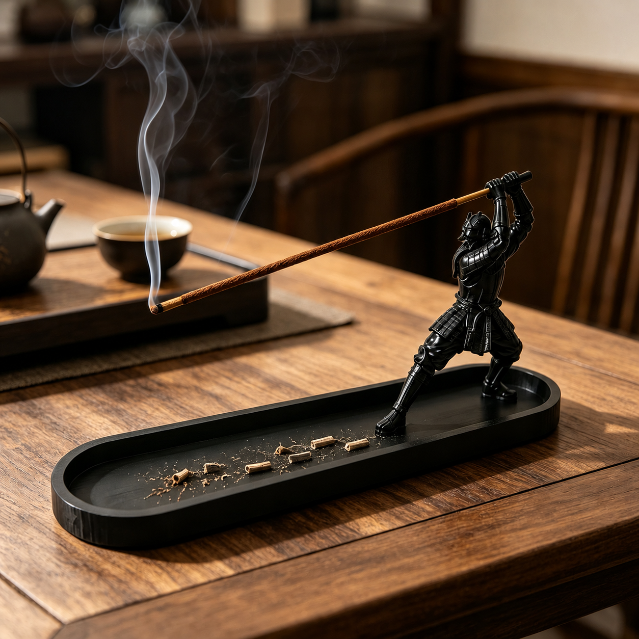 Samurai Incense Holder