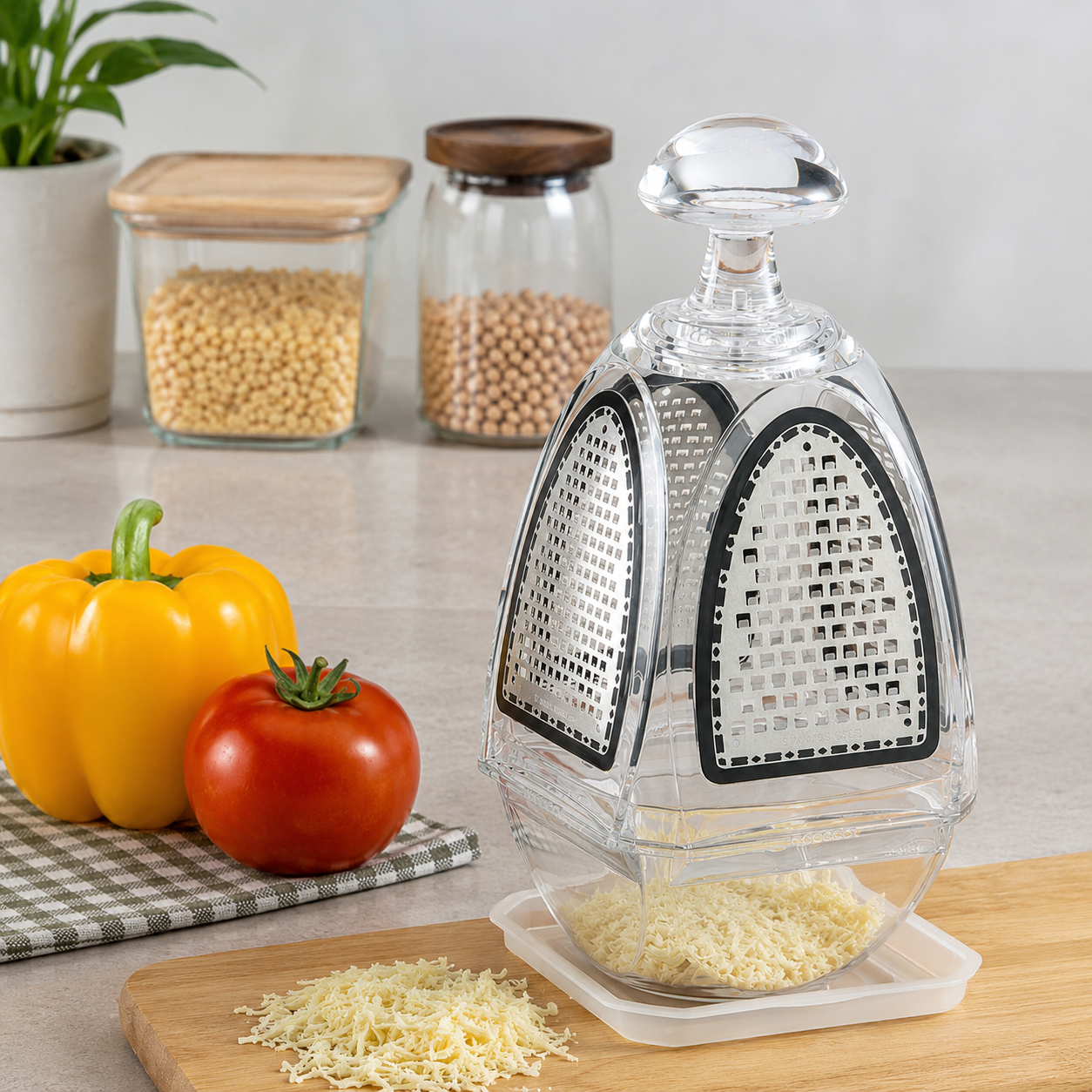 Acrylic Box Grater(8 inch)