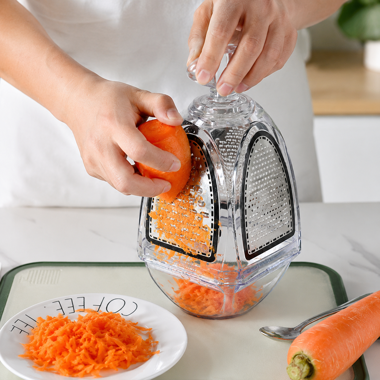Acrylic Box Grater(8 inch)