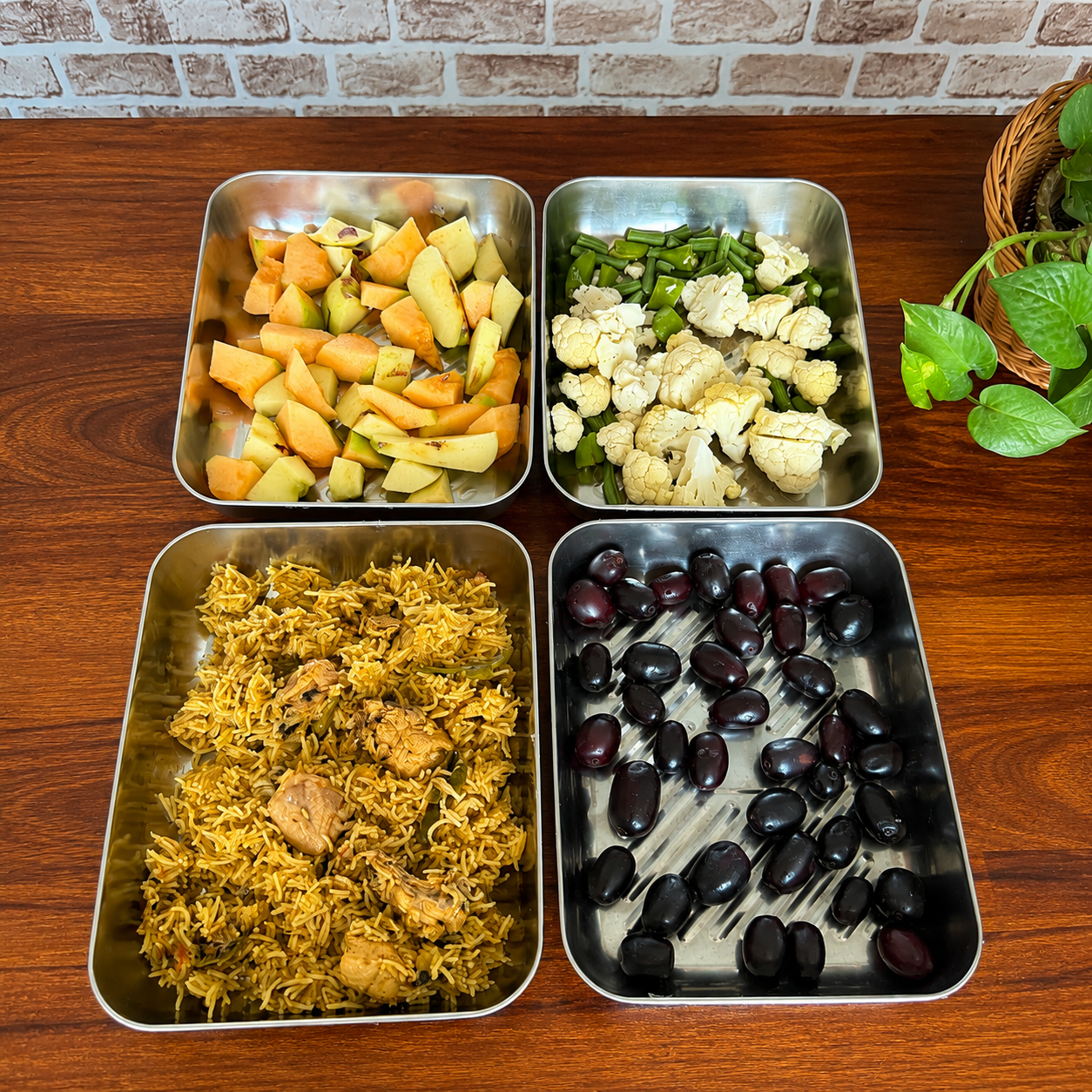 Stainless Steel Food Tray