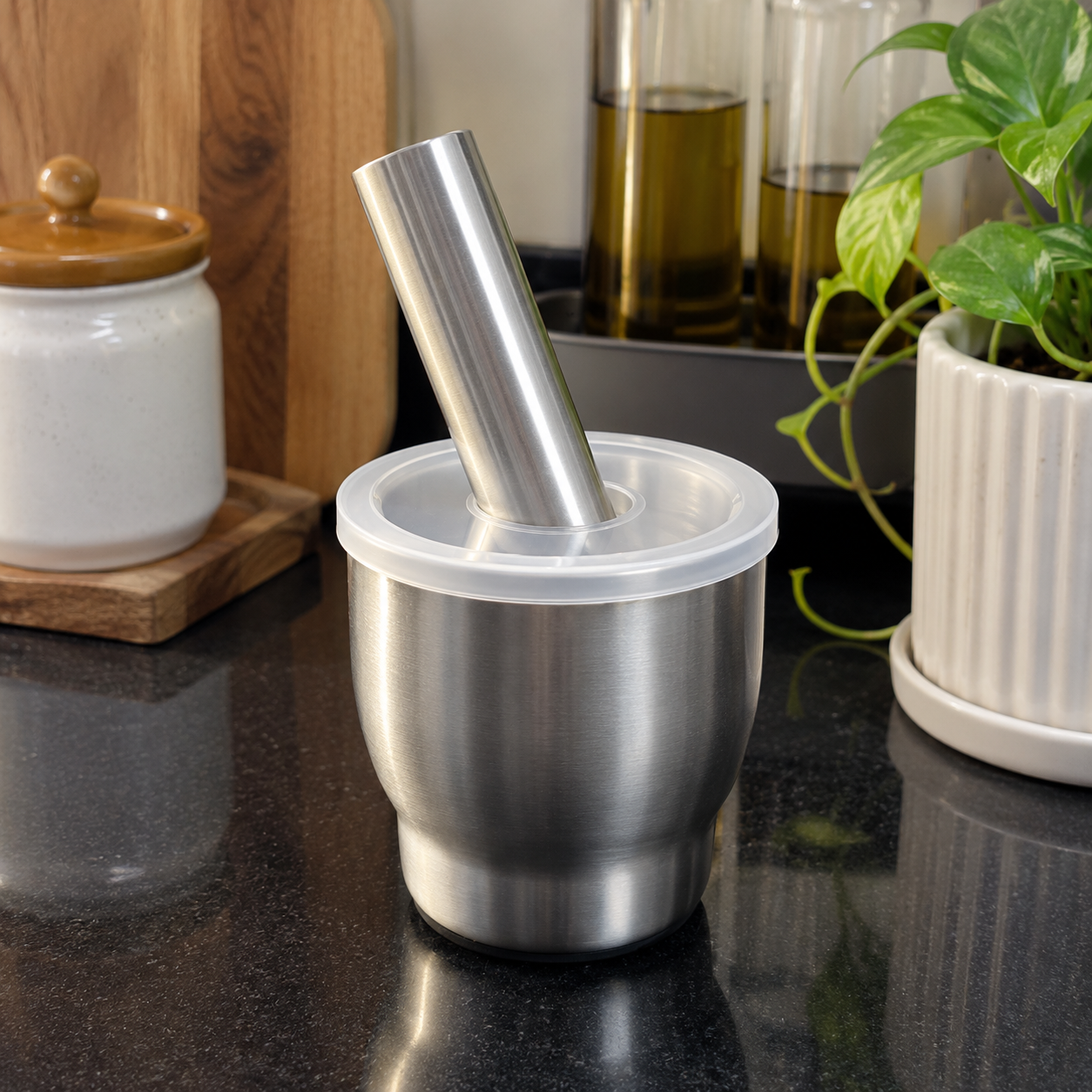 Spice Crusher With Lid