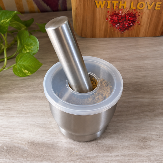 Spice Crusher With Lid