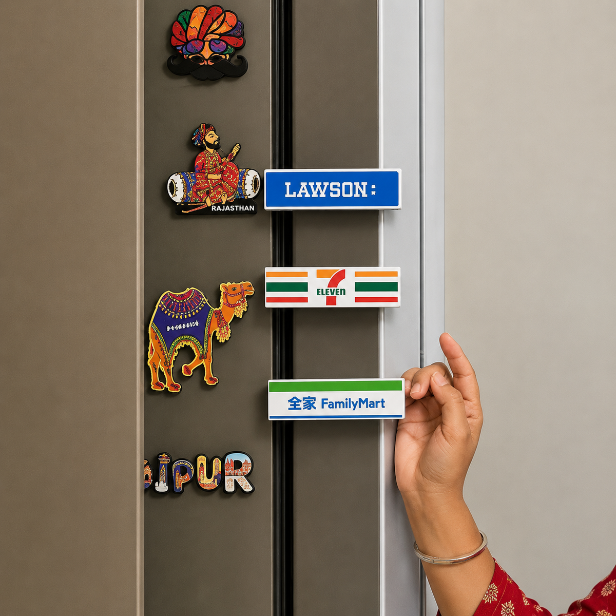 Cute Supermarket Light Magnets