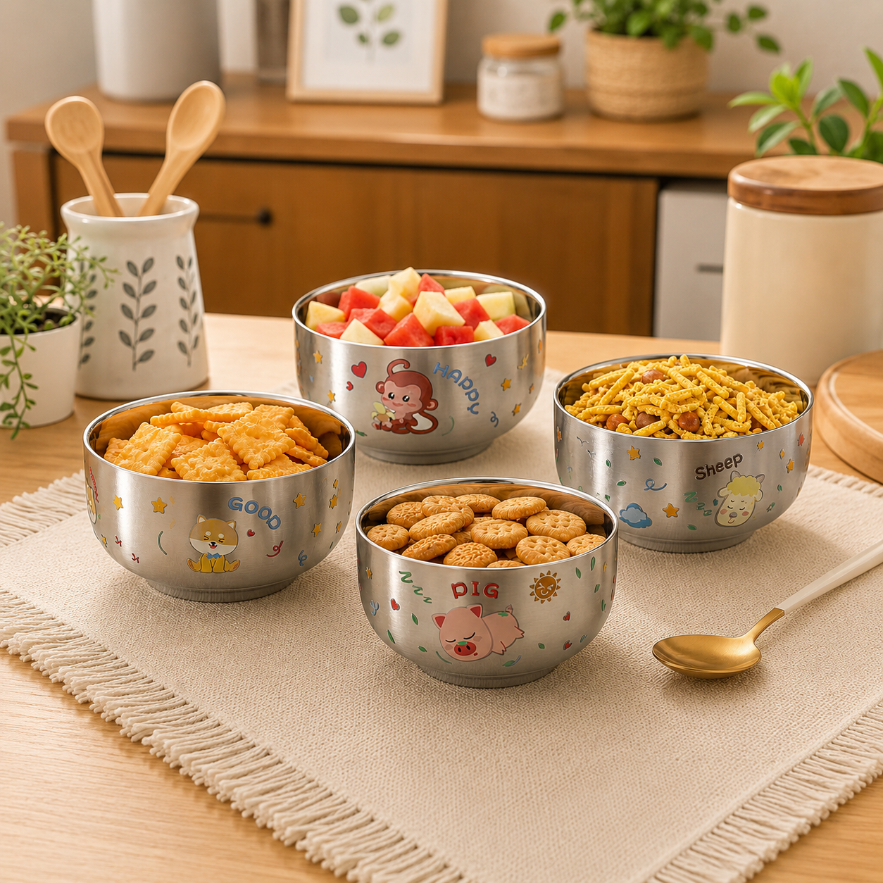 Zodiac Animal Bowl Set