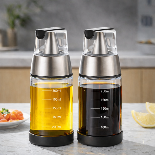 Auto Lid Oil Bottle