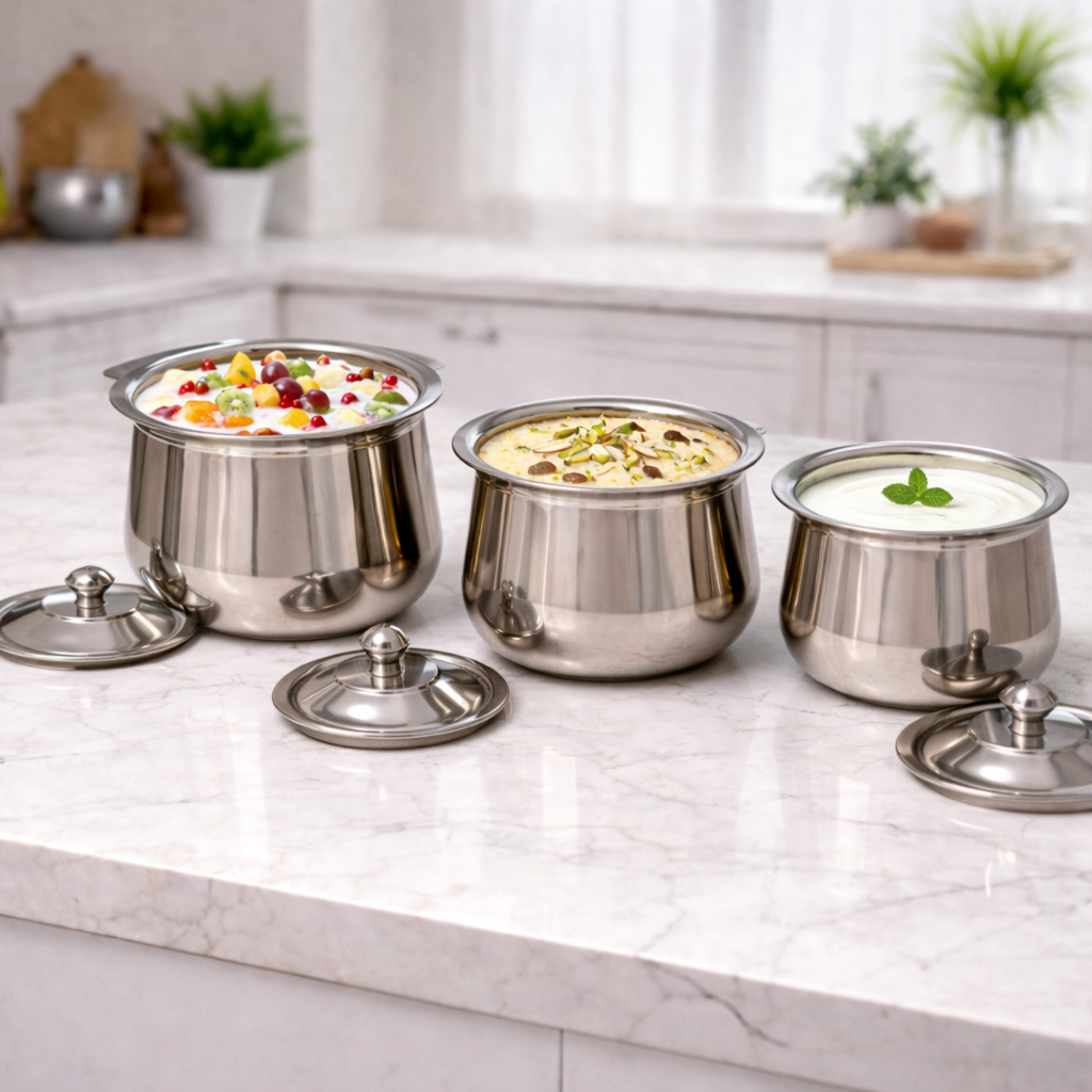 Stainless Steel Storage Container Set