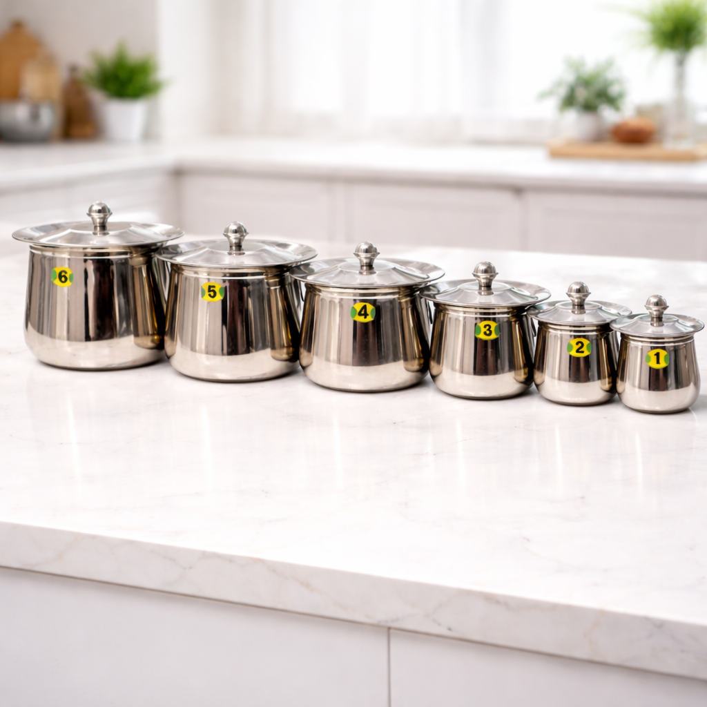 Stainless Steel Storage Container Set
