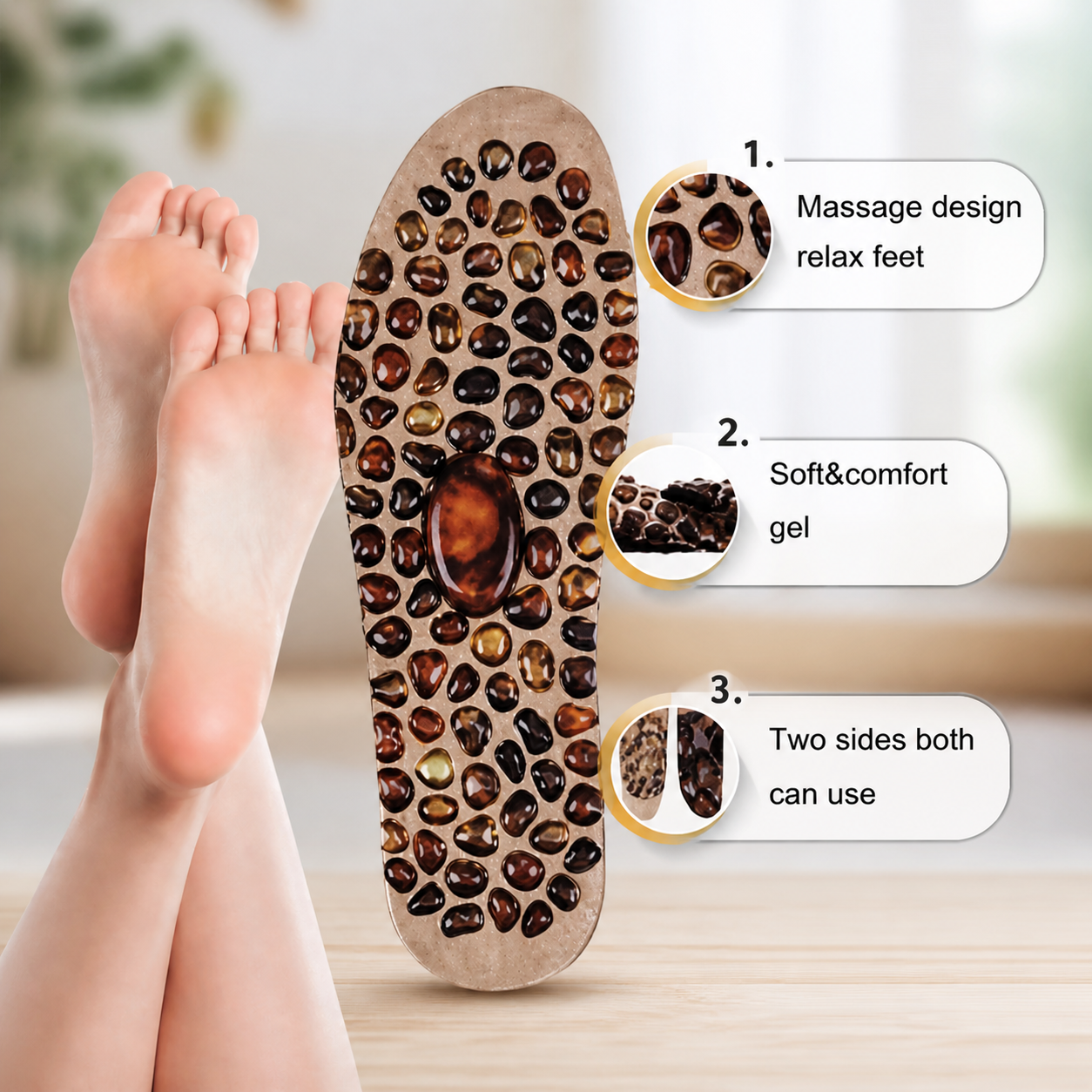 Comfort Massage Relief Insoles