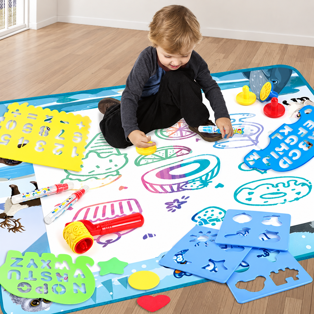 Colorful Creativity Mat