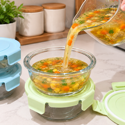 Leakproof Glass Containers