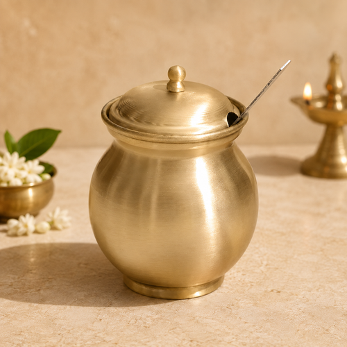 Golden Ghee Pot
